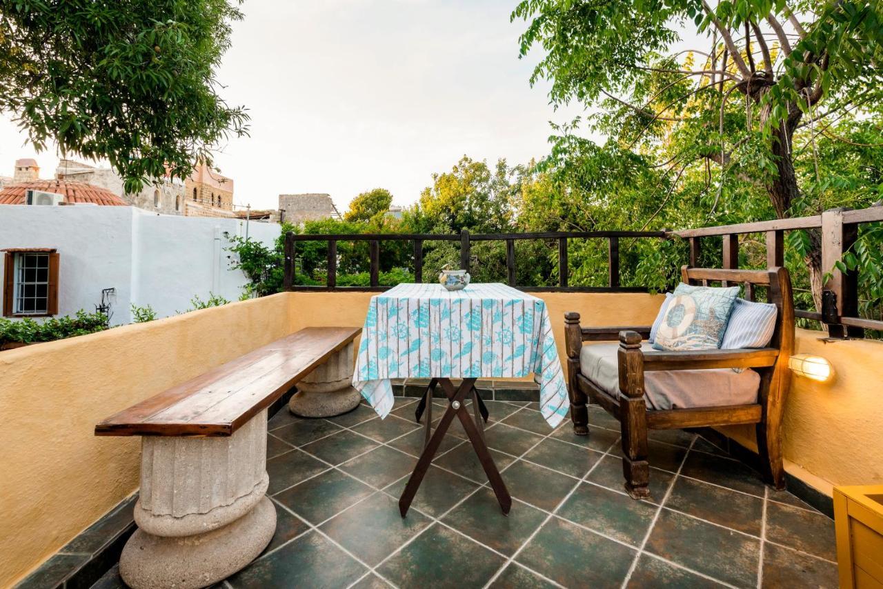 Ferienwohnung Secret Garden - Old Town Rhodes City Exterior foto